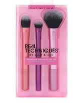 Real Techniques Essentials set 2.0 for shadow + foundation + blush