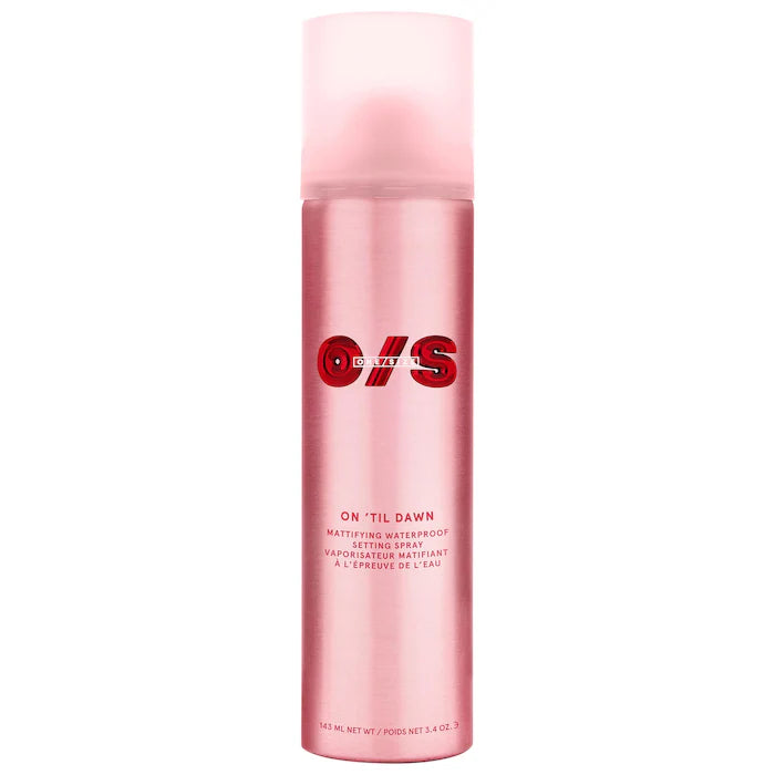 ONE/SIZE by Patrick Starrr 
On 'Til Dawn Mattifying Waterproof Setting Spray- 143ml